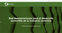 Desktop Screenshot of ceramicasostenible.net